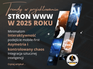 Trendy w projektowaniu stron internetowych w 2025 roku - AI Mobile first minimalizm